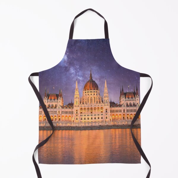 Item preview, Hungarian Parliament at night in Budapest, Hungary designed and sold by mitzobs.