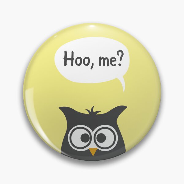 Item preview, Hoo, me? Сute funny owl designed and sold by Gomolach.