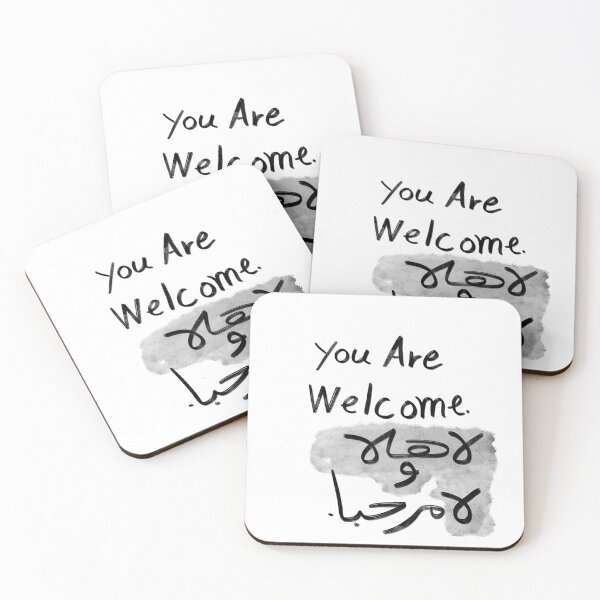 Item preview, Welcome | Greeting Sticker Art designed and sold by Neshmi.