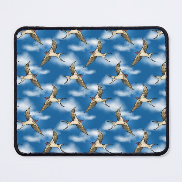 Item preview, Swallows In the Sky  designed and sold by IrishVikingDesigns.