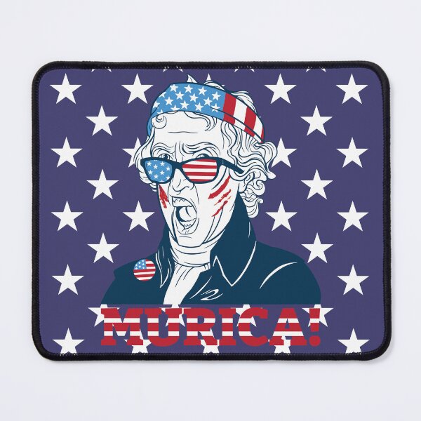 Artikelvorschau, Patriotischer Präsident Thomas Jefferson Murica! Sterne entworfen und verkauft von MadMando.