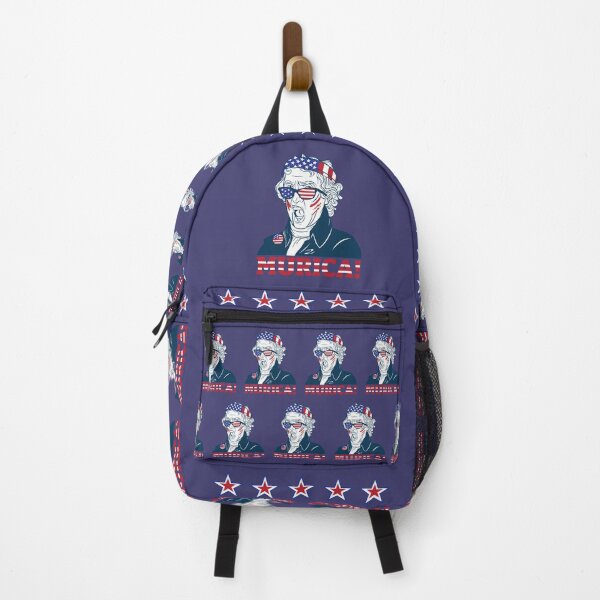 Item preview, Patriotic President Thomas Jefferson Murica! Stars designed and sold by MadMando.