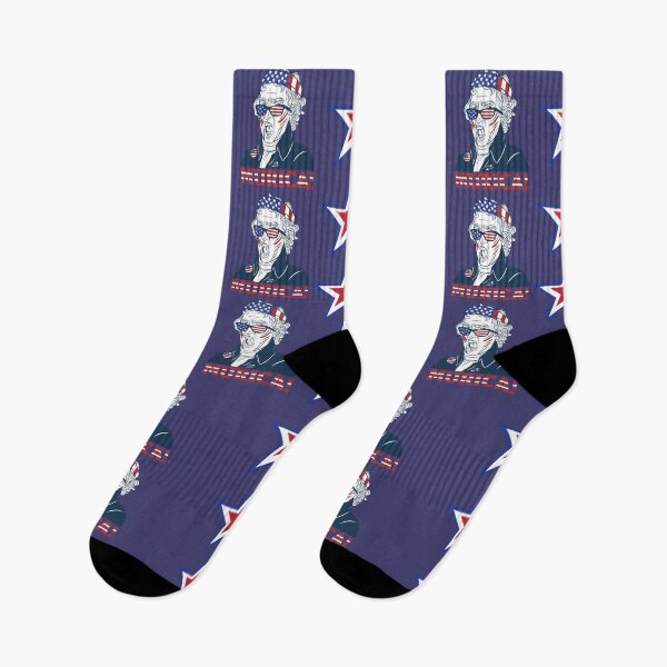 Item preview, Patriotic President Thomas Jefferson Murica! Stars designed and sold by MadMando.