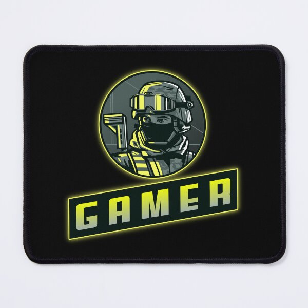 Item preview, Gamer with Armed Soldier Force designed and sold by PRIVARSHU.