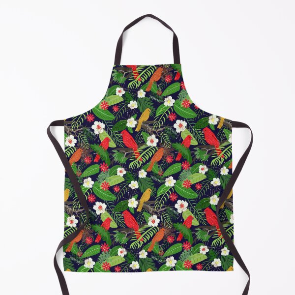 Item preview, Hawaiian Tropical Hibiscus Flower with Cardinal Birds designed and sold by prirajdesigns.