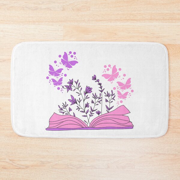 Item preview, Where Does Reading Take You? Flower and Butterfly Design designed and sold by CreativNode.