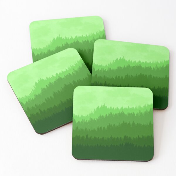 Item preview, Sunset Silhouette - Green -  designed and sold by Xernition.