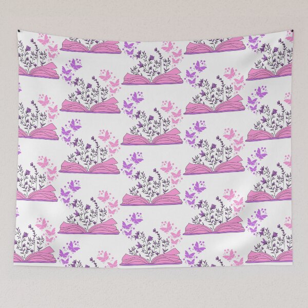 Item preview, Where Does Reading Take You? Flower and Butterfly Design designed and sold by CreativNode.