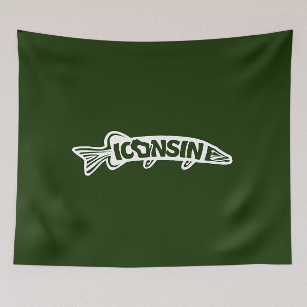 Item preview, Iconsin Wisconsin Musky V2 designed and sold by gstrehlow2011.