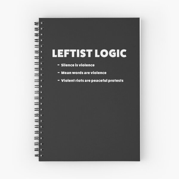 Item preview, Leftist Logic - Anti Woke - Funny Conservative Shirts designed and sold by WeAreRightStore.