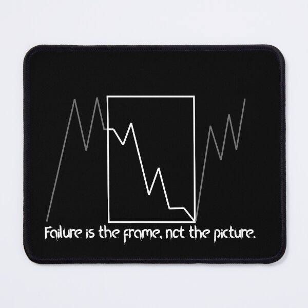 Item preview, Picture quote ''Failure is the frame, not the picture.'' designed and sold by Spot--Shop.