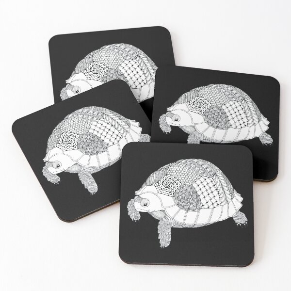 Item preview, Black and white Turtle designed and sold by MagicMama.