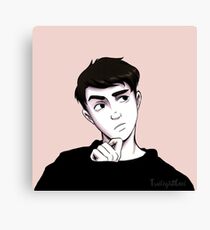 Accidental Model Howell Canvas Print