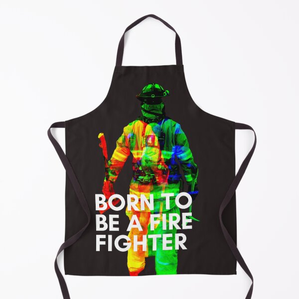 Item preview, Born to be a fire fighter designed and sold by Cloudpainter.