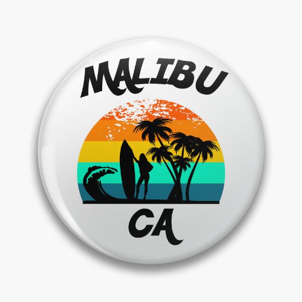 Item preview, Malibu California Beach Scenery with Female Surfer designed and sold by elvisg03.