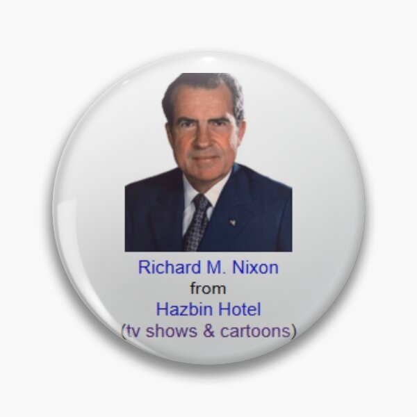 Item preview, Richard M. Nixon from Hazbin Hotel - Funny Meme designed and sold by Karcer.