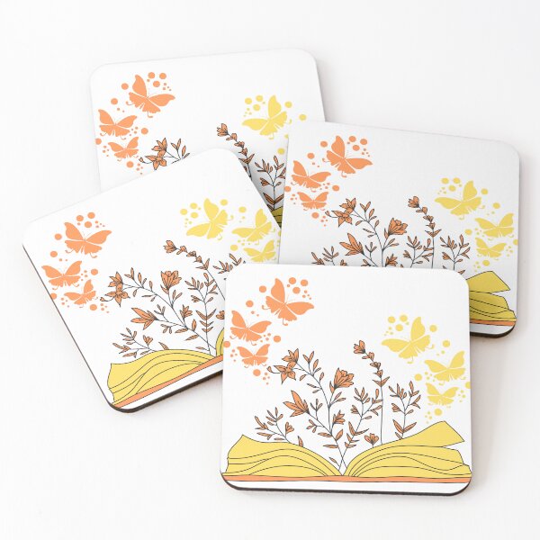 Item preview, Where Does Reading Take You? Flower and Butterfly Design designed and sold by CreativNode.