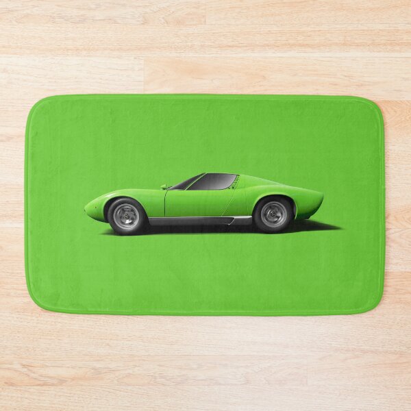 Item preview, Classic 1960s - 1970s Italian Supercar Profile - Lime green designed and sold by ApexFibers.