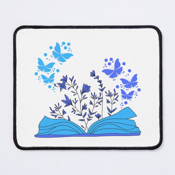 Item preview, Where Does Reading Take You? Flower and Butterfly Design designed and sold by CreativNode.