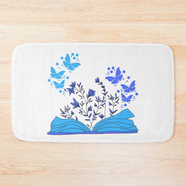 Item preview, Where Does Reading Take You? Flower and Butterfly Design designed and sold by CreativNode.