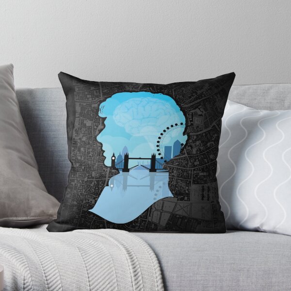 Sherlock's London Throw Pillow