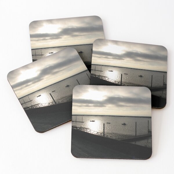 Item preview, The River Crouch at Sunrise in December designed and sold by MidnightMelody.