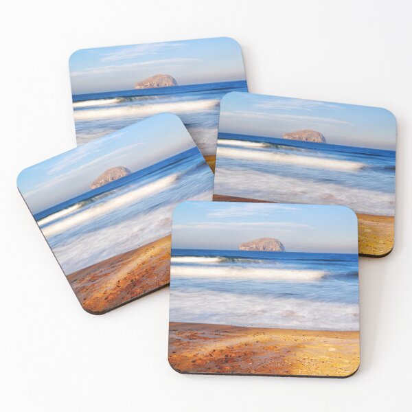 Item preview, Bass Rock seen from Seacliff Beach, Scotland designed and sold by kennyptim.