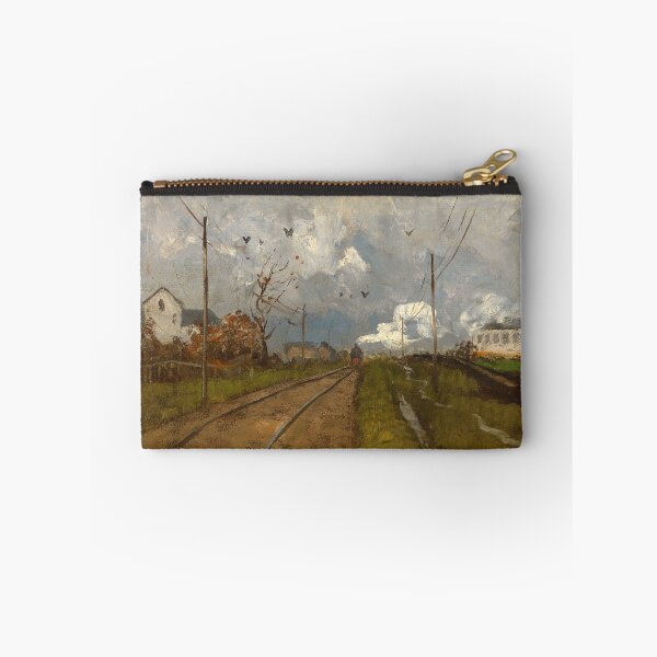 Item preview, The Train is Arriving by Frits Thaulow (1881) designed and sold by allhistory.