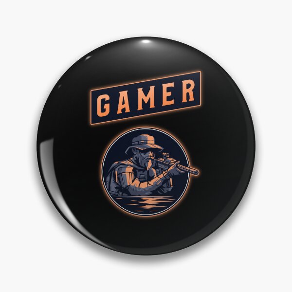 Item preview, Gamer with Soldier Aiming with his Gun designed and sold by PRIVARSHU.
