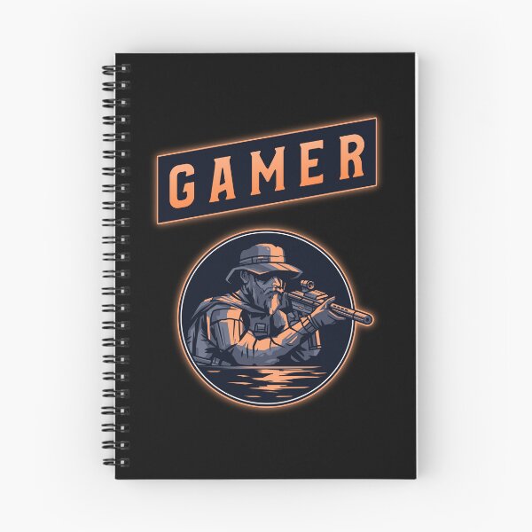 Item preview, Gamer with Soldier Aiming with his Gun designed and sold by PRIVARSHU.