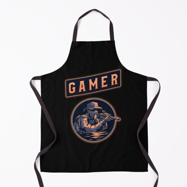 Item preview, Gamer with Soldier Aiming with his Gun designed and sold by PRIVARSHU.