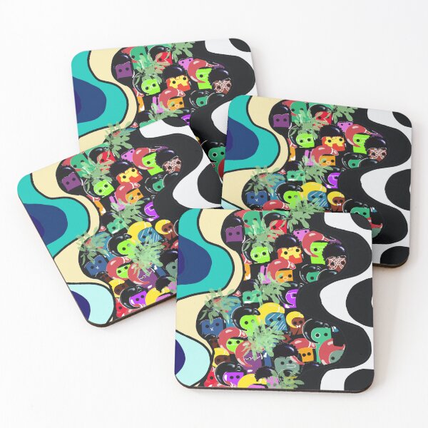 Item preview, LOS CABEZAS EN COPACABANA POR Rio-psicodélico designed and sold by psychedelic-Rio.
