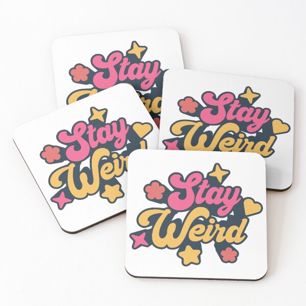Item preview, Stay Weird Retro designed and sold by Katharine Andrew.