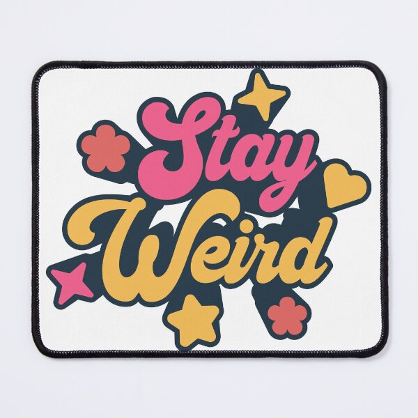 Item preview, Stay Weird Retro designed and sold by Katharine Andrew.