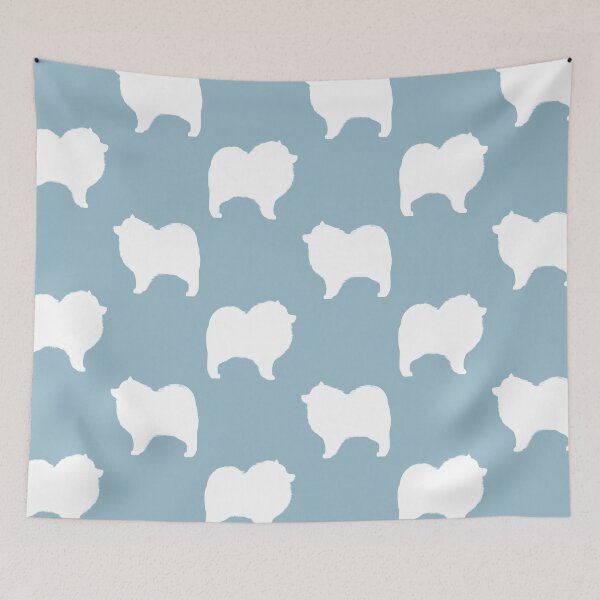 Item preview, Keeshond Silhouette(s) designed and sold by Jenn Inashvili.