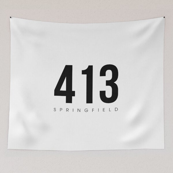 Item preview, Springfield, MA - 413 Area Code designed and sold by CartoCreative.
