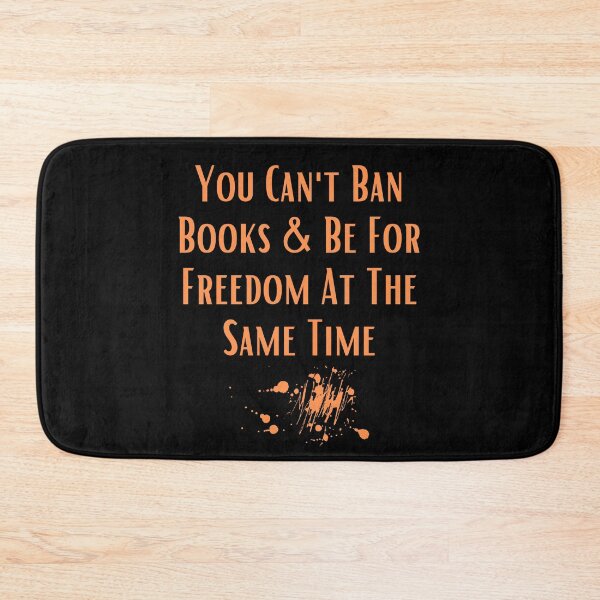 Item preview, You Can't Ban Books & Be For Freedom Text Design designed and sold by EarthArtDesigns.