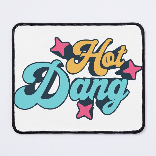 Item preview, Hot Dang retro designed and sold by Katharine Andrew.