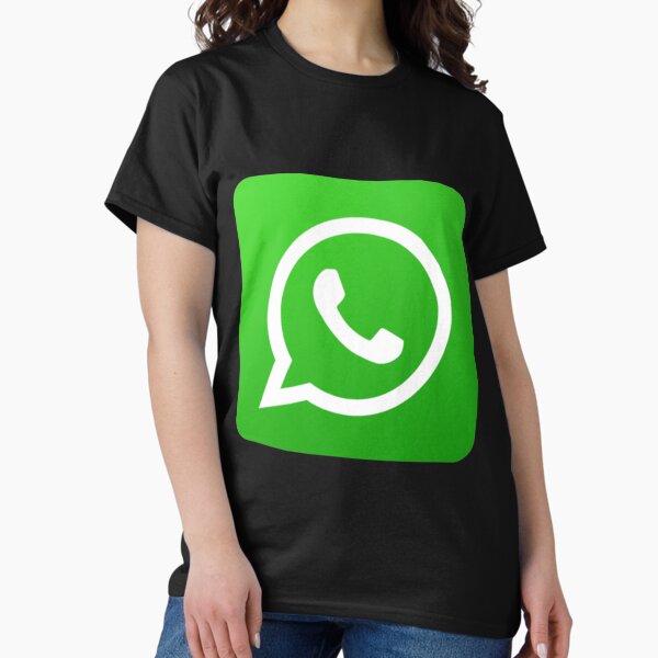 Vista previa del artículo con la obra «Ícono de WhatsApp Más vendido», diseñado y vendido por CasualKnit.