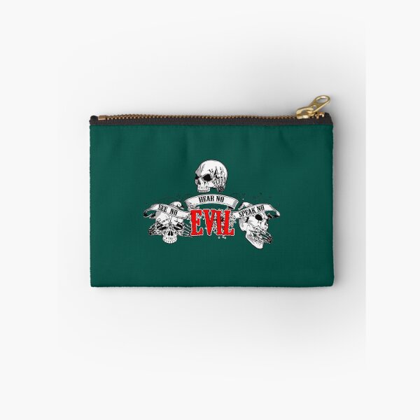 Item preview, See No Evil 3 Wise Skulls   designed and sold by CasualKnit.