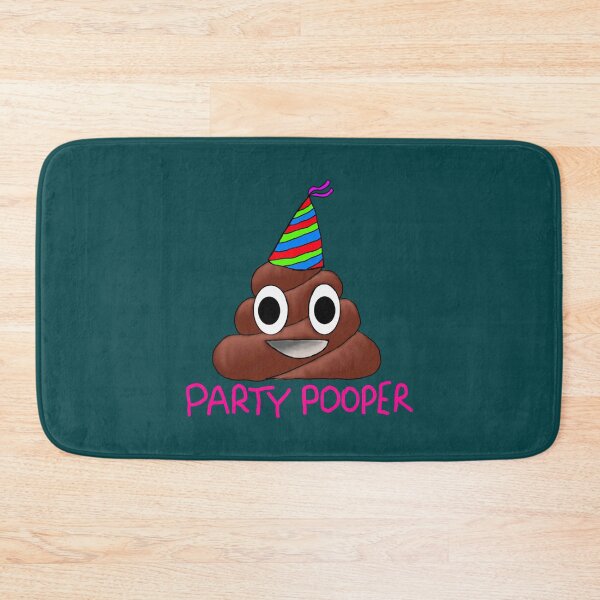 Item preview, Party Pooper - Poop Emoji   designed and sold by CasualKnit.