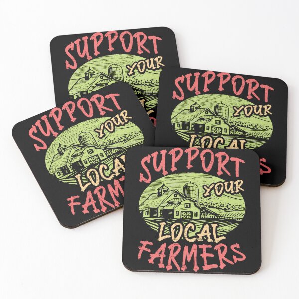Item preview, Support Your Local Farmers Farming Farm designed and sold by Shirtcaesar.