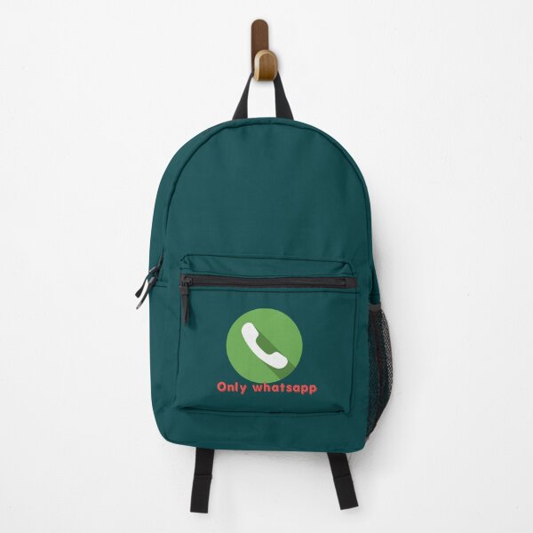 Item preview, Only whatsapp for red bubble designed and sold by CasualKnit.
