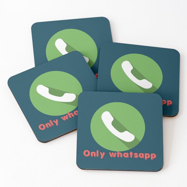 Item preview, Only whatsapp for red bubble   designed and sold by CasualKnit.
