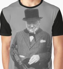 Sir Winston Churchill Graphic T-Shirt
