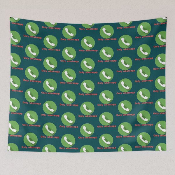 Item preview, Only whatsapp for red bubble   designed and sold by CasualKnit.