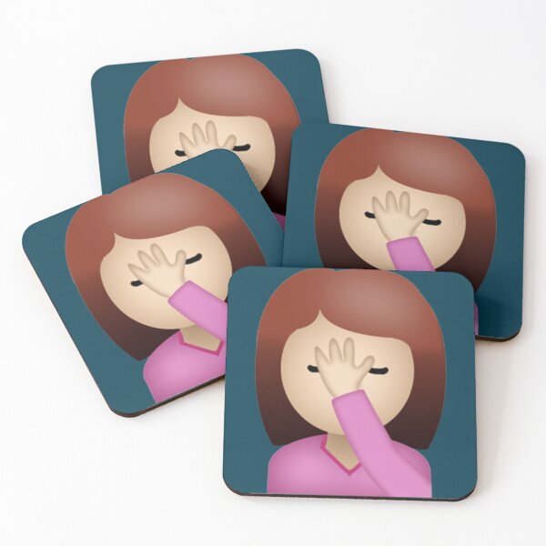 Item preview, Lady Palm Face Emoji   designed and sold by CasualKnit.