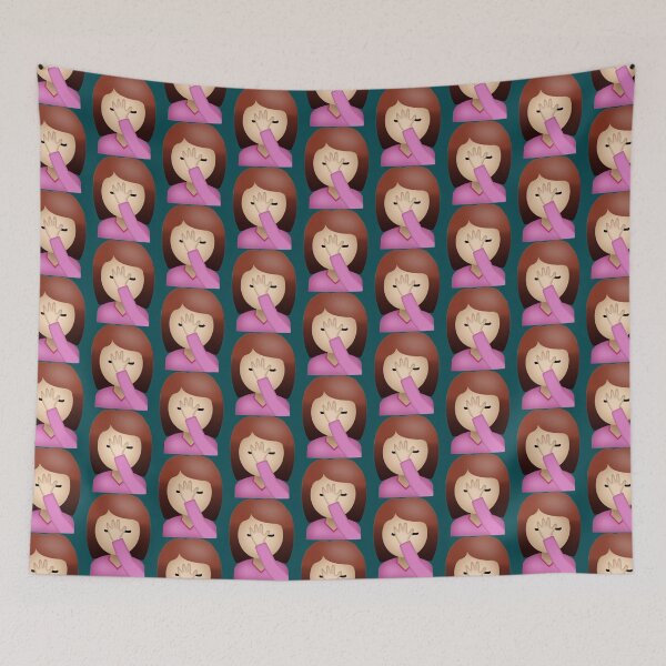 Item preview, Lady Palm Face Emoji   designed and sold by CasualKnit.