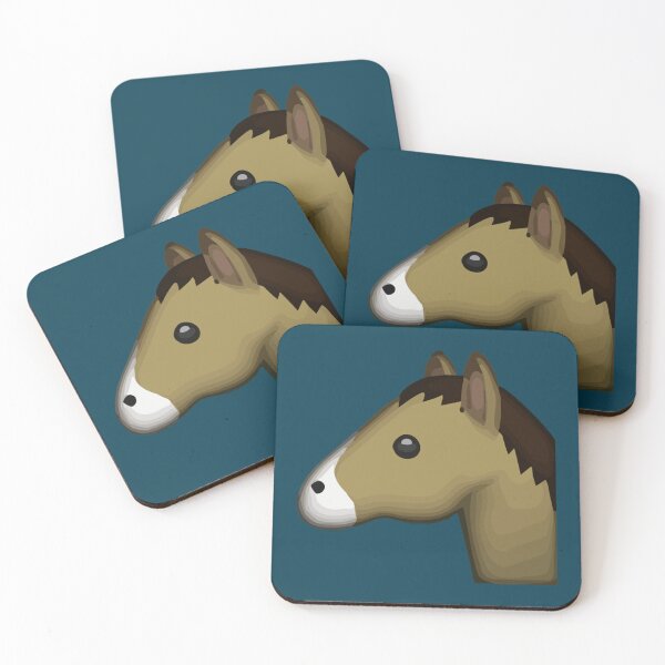 Item preview, Horse Face Emoji   designed and sold by CasualKnit.