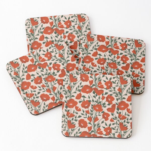 Item preview, Red Flowers pattern designed and sold by banothsonu.